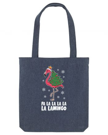 Fa La La La La Lamingo Midnight Blue