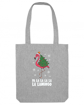 Fa La La La La Lamingo Heather Grey