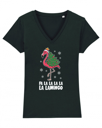 Fa La La La La Lamingo Black