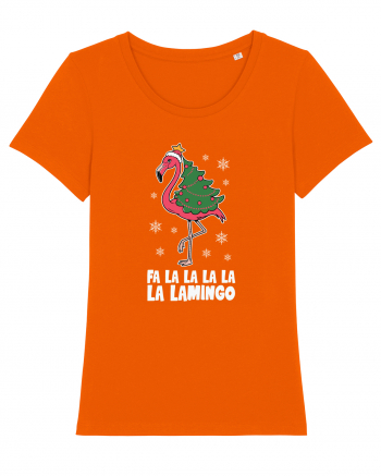 Fa La La La La Lamingo Bright Orange