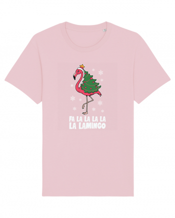 Fa La La La La Lamingo Cotton Pink