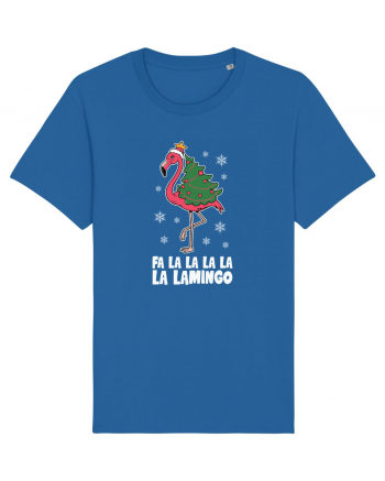 Fa La La La La Lamingo Royal Blue