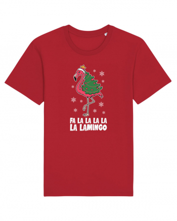 Fa La La La La Lamingo Red