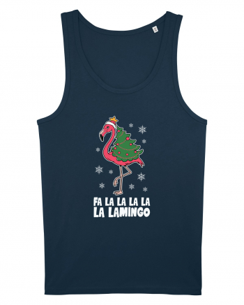 Fa La La La La Lamingo Navy