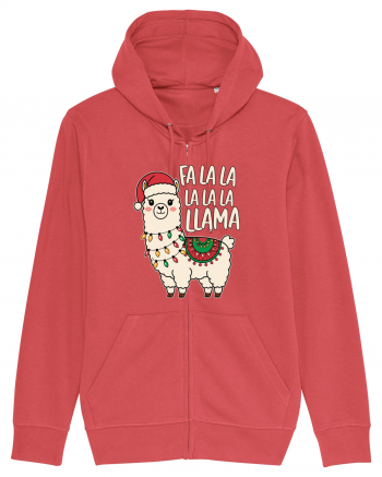 Fa La La La LaLa Llama Carmine Red