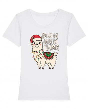 Fa La La La LaLa Llama White