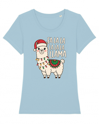 Fa La La La LaLa Llama Sky Blue