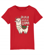 Fa La La La LaLa Llama Tricou mânecă scurtă  Copii Mini Creator