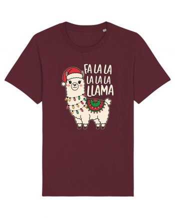 Fa La La La LaLa Llama Burgundy