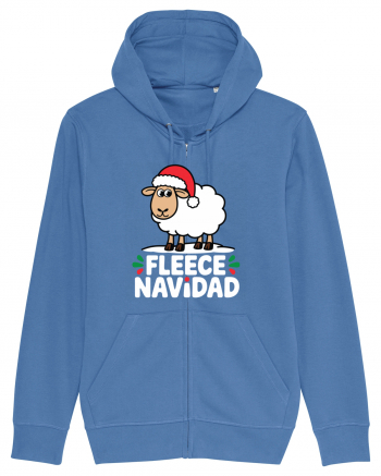 Fleece Navidad Bright Blue