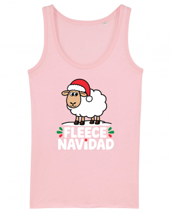 Fleece Navidad Cotton Pink