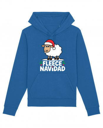 Fleece Navidad Royal Blue