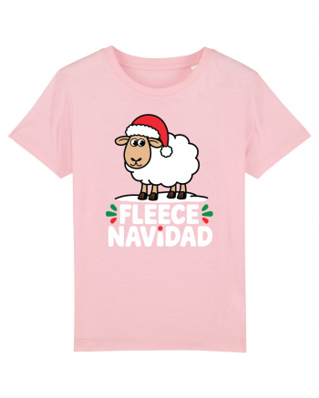 Fleece Navidad Cotton Pink