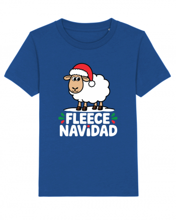 Fleece Navidad Majorelle Blue