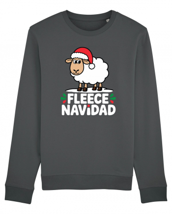 Fleece Navidad Anthracite