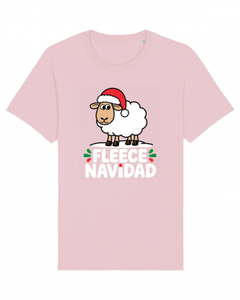 Fleece Navidad Cotton Pink