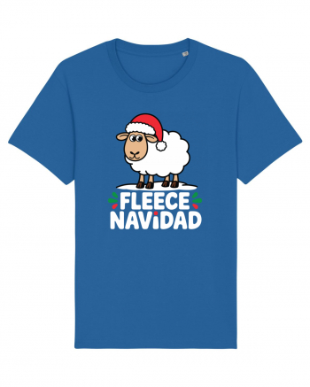 Fleece Navidad Royal Blue