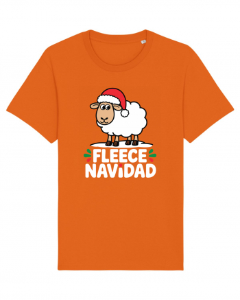 Fleece Navidad Bright Orange