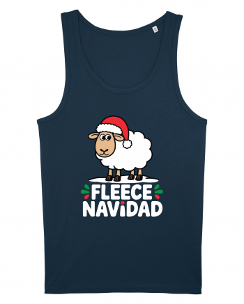 Fleece Navidad Navy