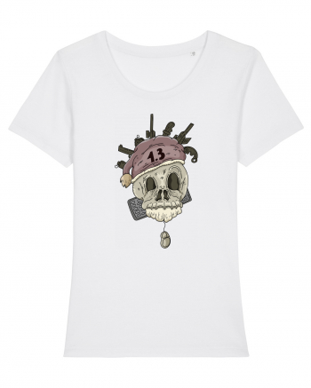 Rotten Brand - Skull Gamer White