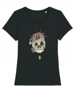 Rotten Brand - Skull Gamer Tricou mânecă scurtă guler larg fitted Damă Expresser