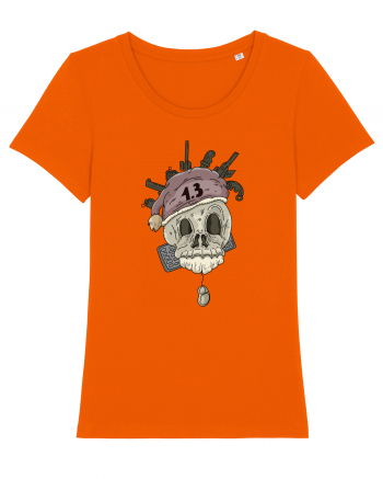 Rotten Brand - Skull Gamer Bright Orange