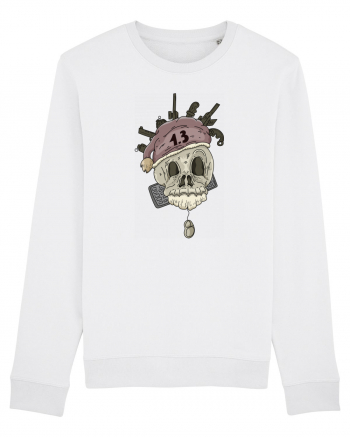 Rotten Brand - Skull Gamer White