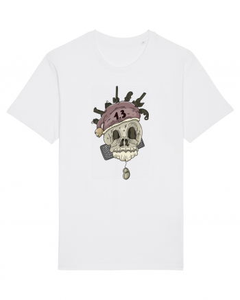 Rotten Brand - Skull Gamer White