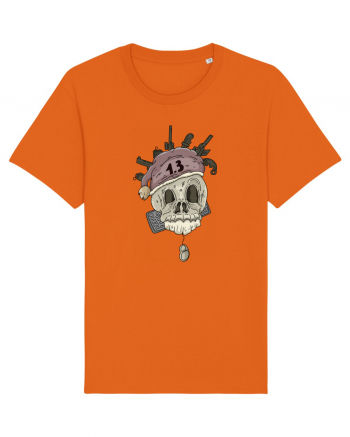 Rotten Brand - Skull Gamer Bright Orange