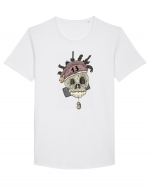 Rotten Brand - Skull Gamer Tricou mânecă scurtă guler larg Bărbat Skater