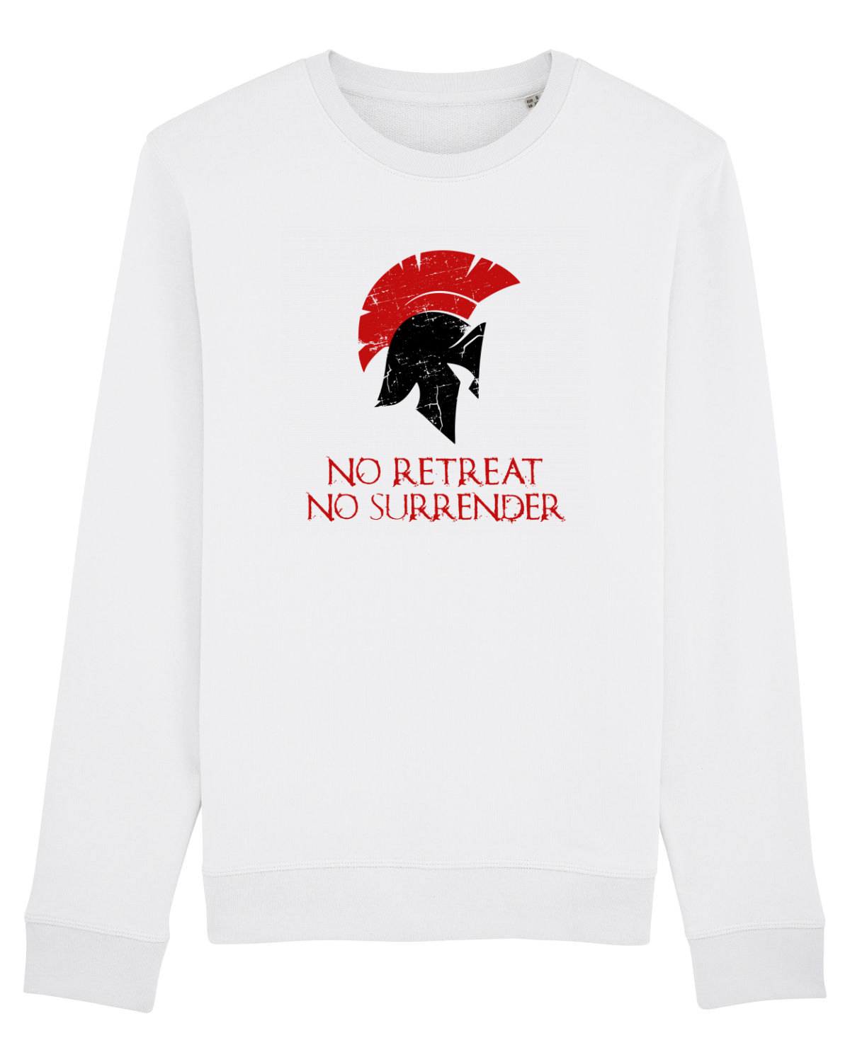 Bluză mânecă lungă Unisex Rise White