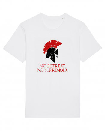 No Retreat No Surrender Tricou mânecă scurtă Unisex Rocker