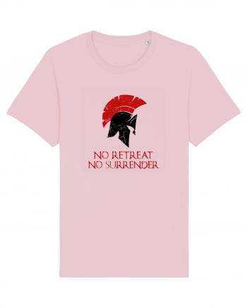 No Retreat No Surrender Cotton Pink