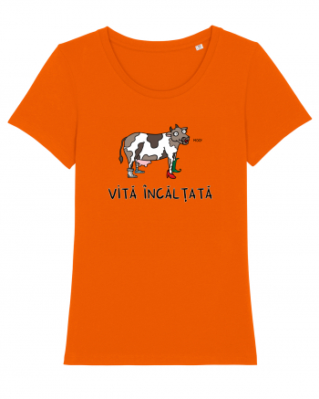 Vită încălțată Bright Orange