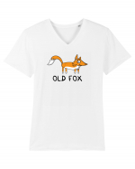 Old Fox Tricou mânecă scurtă guler V Bărbat Presenter