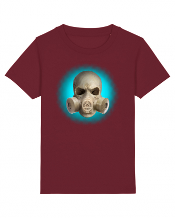 Craniu gasmaskskull 07 albastru Burgundy