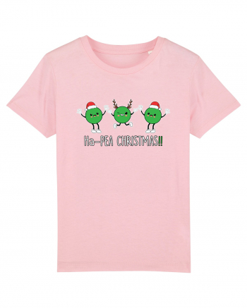 Ha-Pea Christmas! Cotton Pink