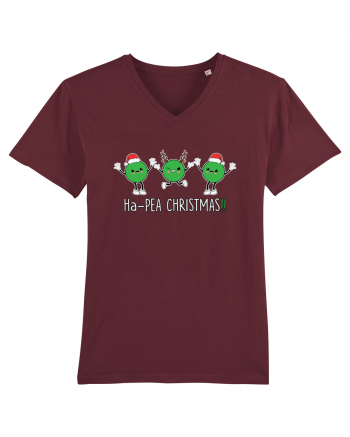 Ha-Pea Christmas! Burgundy