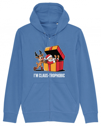 I'm Claus-Trophobic Bright Blue