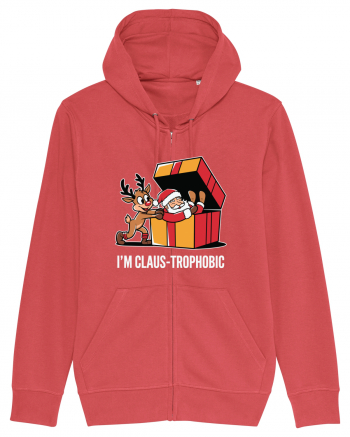 I'm Claus-Trophobic Carmine Red