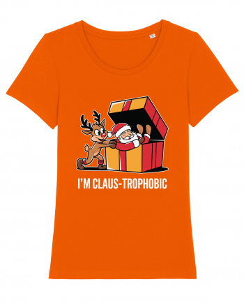 I'm Claus-Trophobic Bright Orange