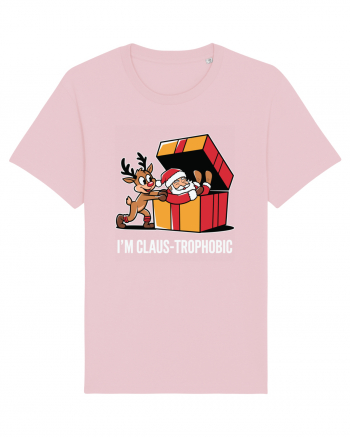 I'm Claus-Trophobic Cotton Pink