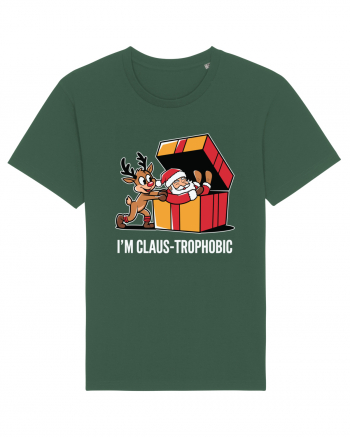 I'm Claus-Trophobic Bottle Green