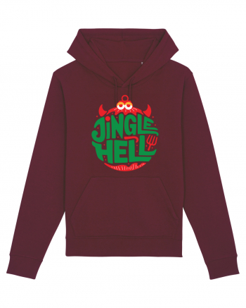 Jingle Hell Burgundy