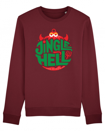 Jingle Hell Burgundy