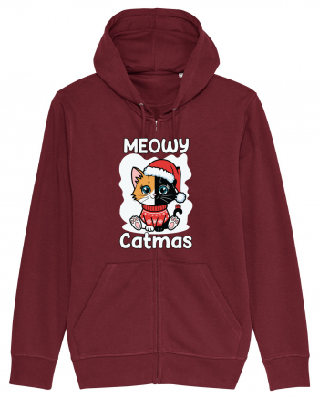 Meowy Catmas Burgundy