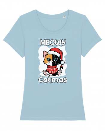 Meowy Catmas Sky Blue