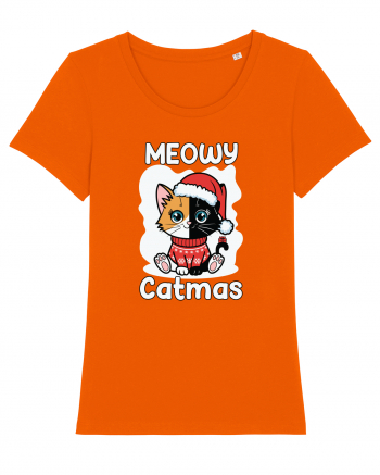 Meowy Catmas Bright Orange