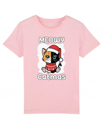 Meowy Catmas Cotton Pink