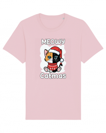 Meowy Catmas Cotton Pink